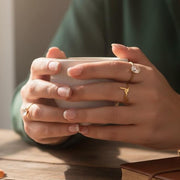 Mother أمي Arabic Adjustable Ring